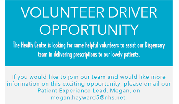 Volunteer Driver Ad